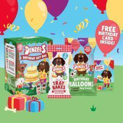 Denzel's Birthday Gift Box for dogs, 110g | Luxury Home Accessories | Heulog Glow