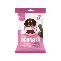 Denzel's Daily Dentals for small dogs & Puppies, 7pk | Luxury Home Accessories | Heulog Glow