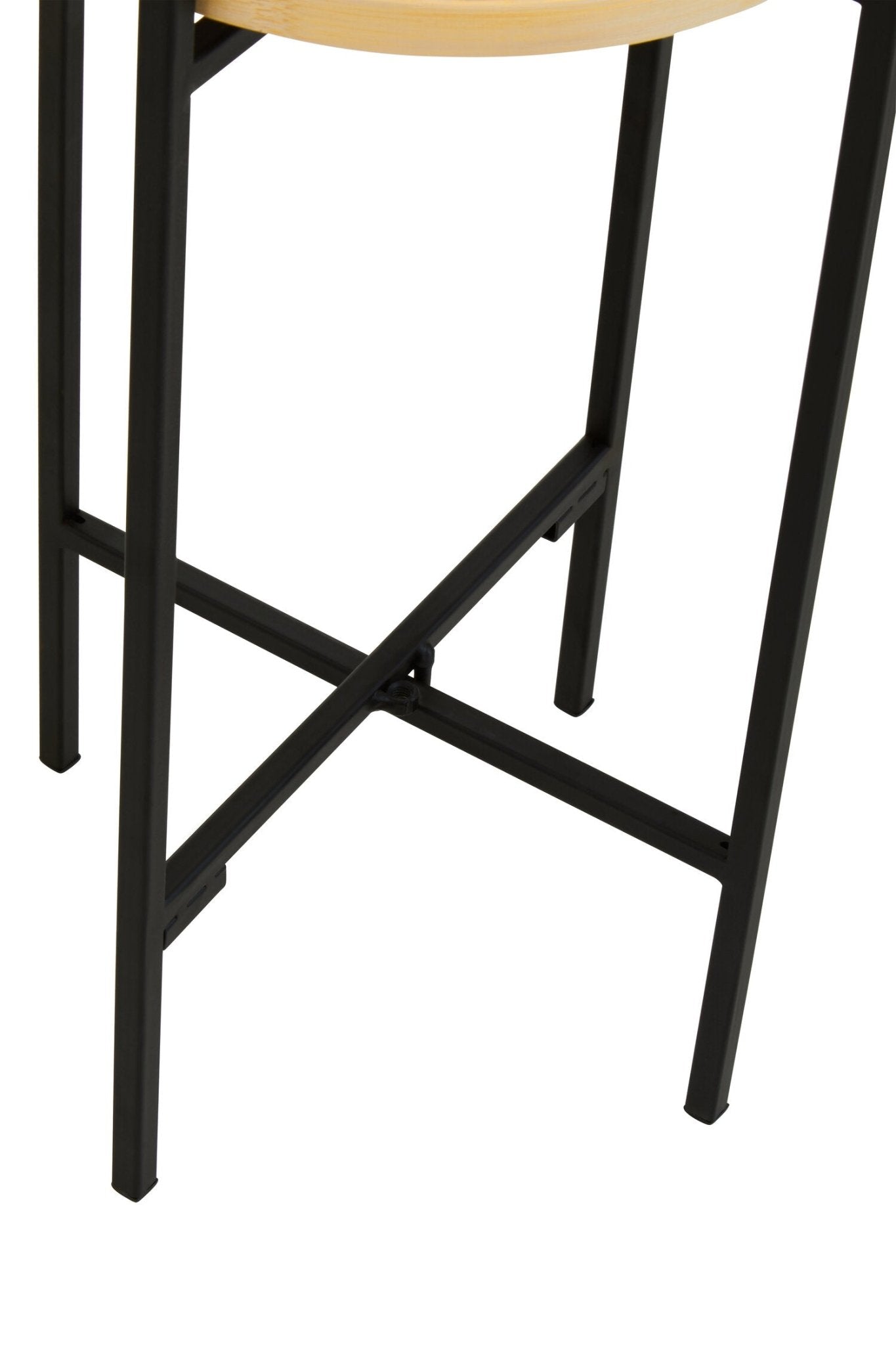 Depok Small Rattan Planter with Metal Stand | Luxury Home Accessories | Heulog Glow