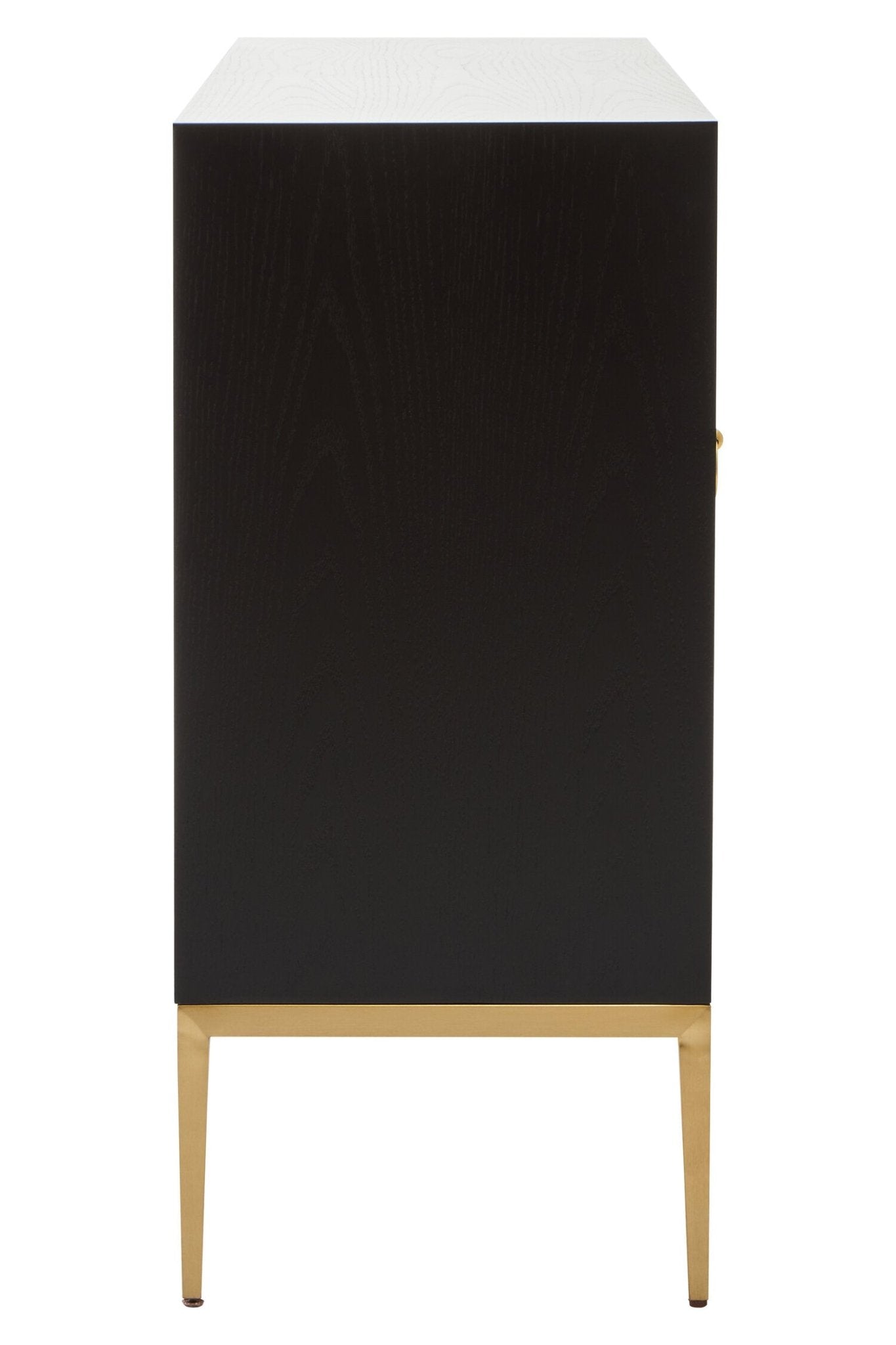 Deruta Grey Shagreen Effect 4 Door Sideboard | Luxury Home Accessories | Heulog Glow