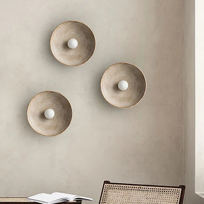 Desert Wall Lamp Scandi Style Warm White LED Light Bedroom | Luxury Home Accessories | Heulog Glow