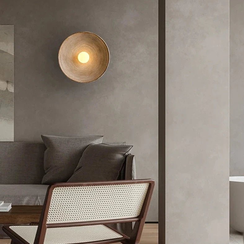 Desert Wall Lamp Scandi Style Warm White LED Light Bedroom | Luxury Home Accessories | Heulog Glow