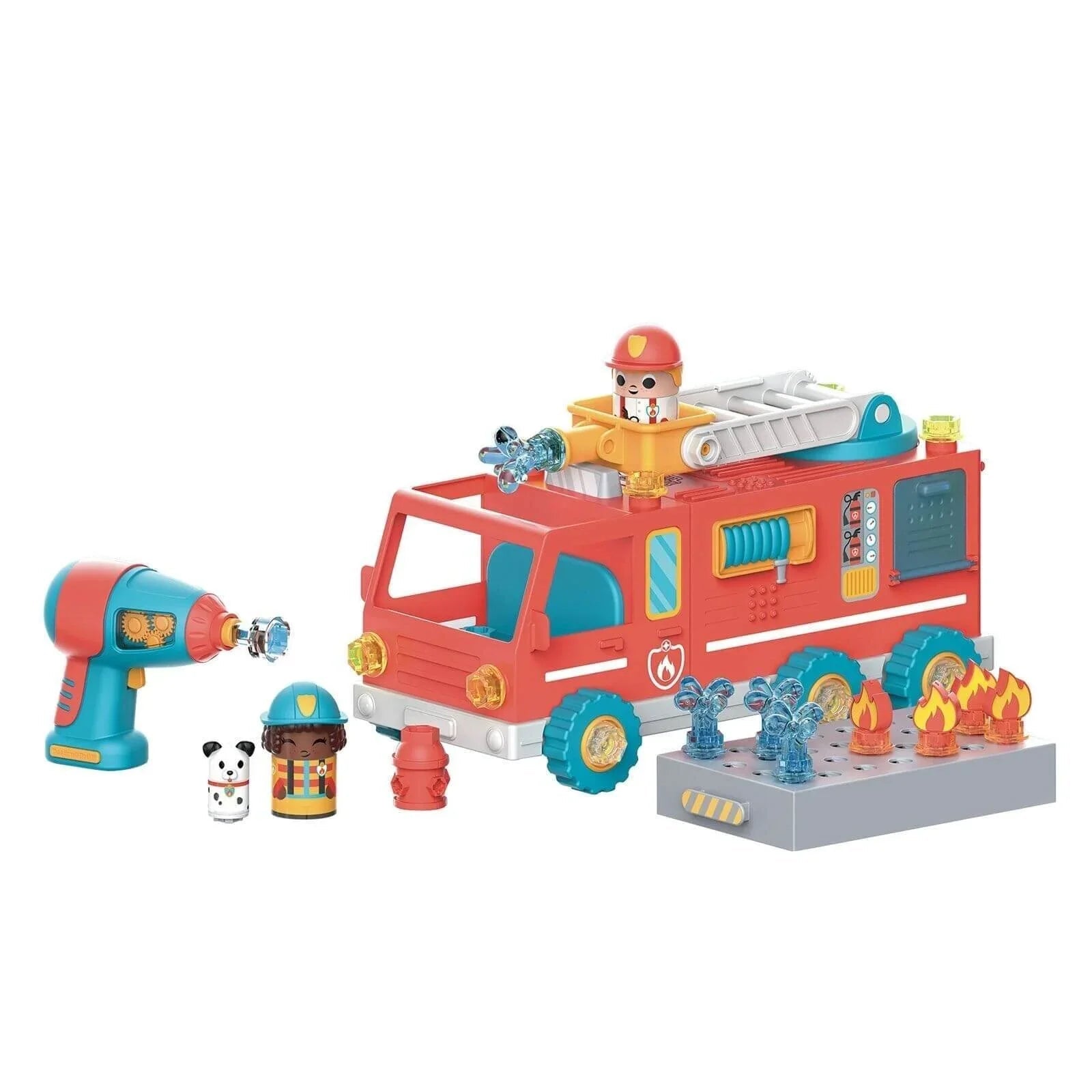 Design&Drill Bolt Buddies Fire Truck | Luxury Home Accessories | Heulog Glow