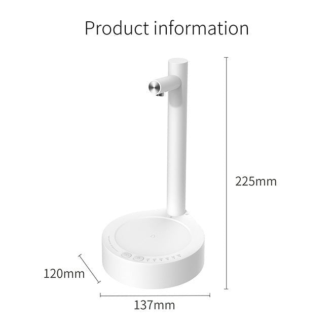 Desktop Bottled Water Automatic Pumping Water Device | Luxury Home Accessories | Heulog Glow
