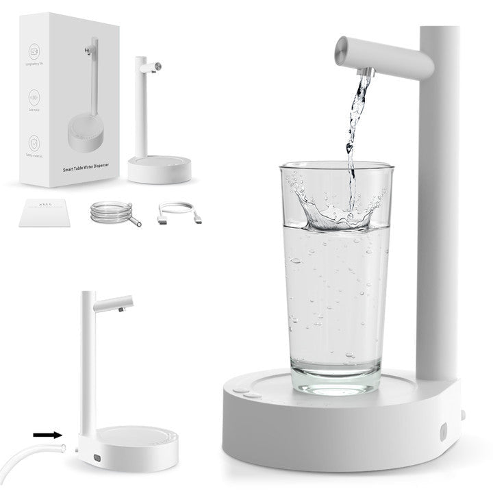 Desktop Bottled Water Automatic Pumping Water Device | Luxury Home Accessories | Heulog Glow