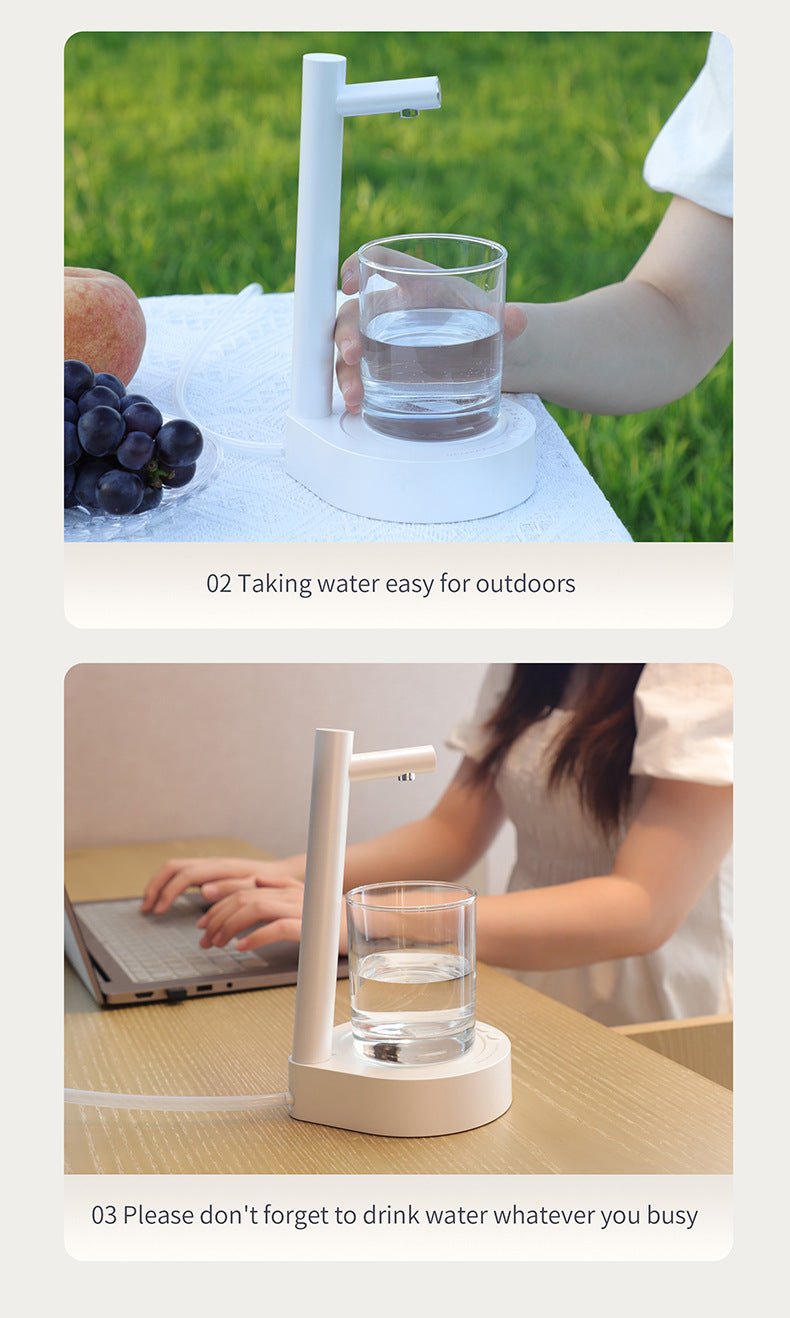 Desktop Bottled Water Automatic Pumping Water Device | Luxury Home Accessories | Heulog Glow