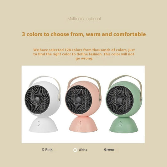Desktop Mini Fan Bedroom Heating Household Electric Heater | Luxury Home Accessories | Heulog Glow