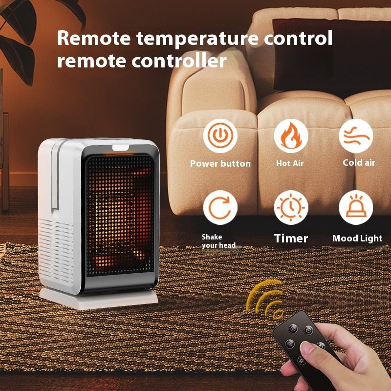 Desktop Warm Air Blower Small Household Portable Heater | Luxury Home Accessories | Heulog Glow