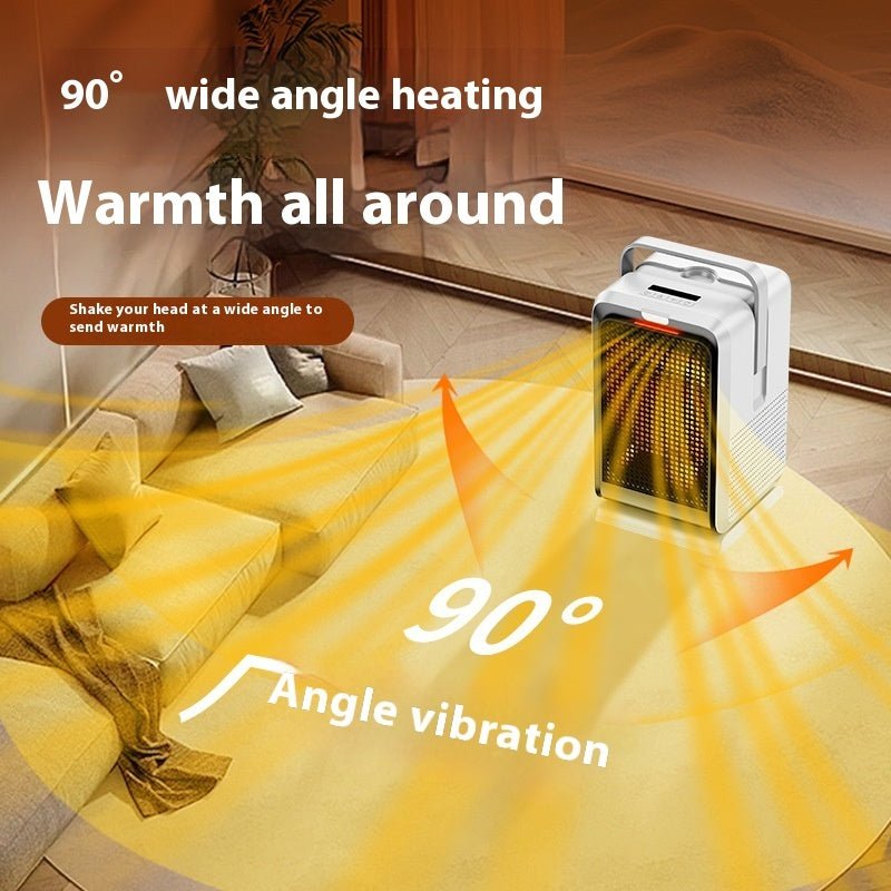 Desktop Warm Air Blower Small Household Portable Heater | Luxury Home Accessories | Heulog Glow