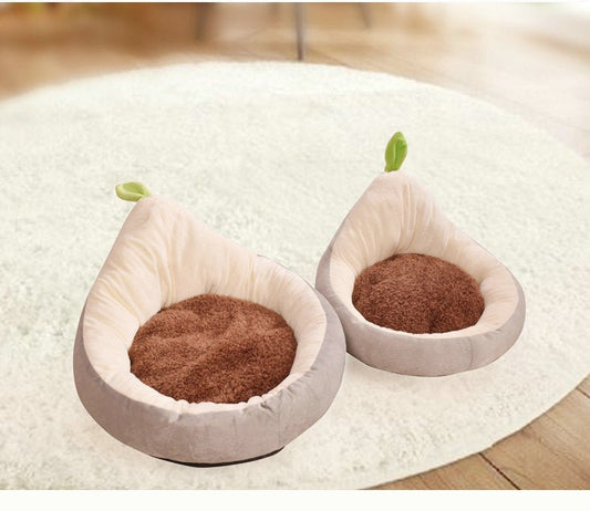 Detachable Cat Small Dog Avocado Kennel | Luxury Home Accessories | Heulog Glow