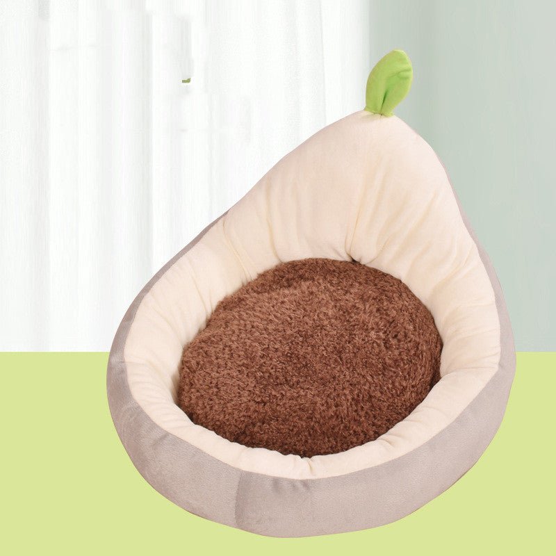 Detachable Cat Small Dog Avocado Kennel | Luxury Home Accessories | Heulog Glow