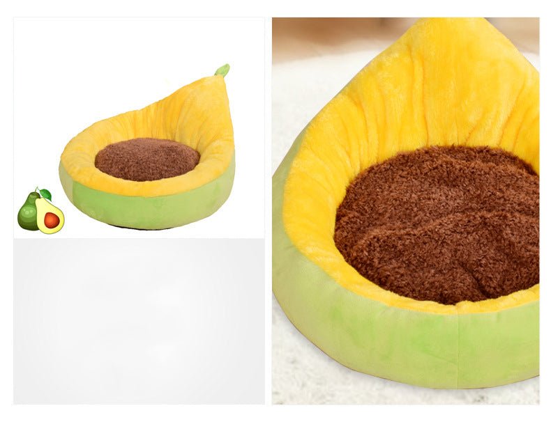 Detachable Cat Small Dog Avocado Kennel | Luxury Home Accessories | Heulog Glow