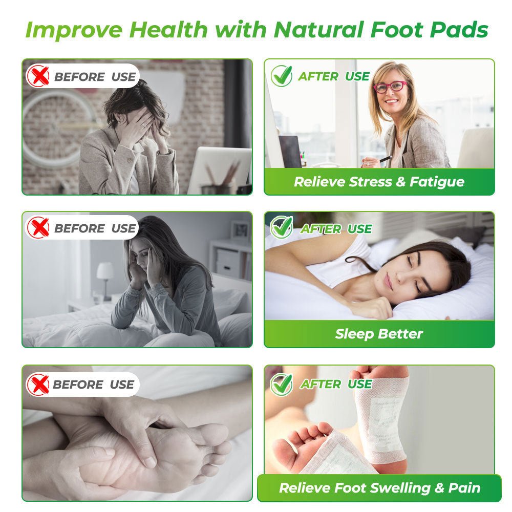 Detox Foot Patch | Luxury Home Accessories | Heulog Glow