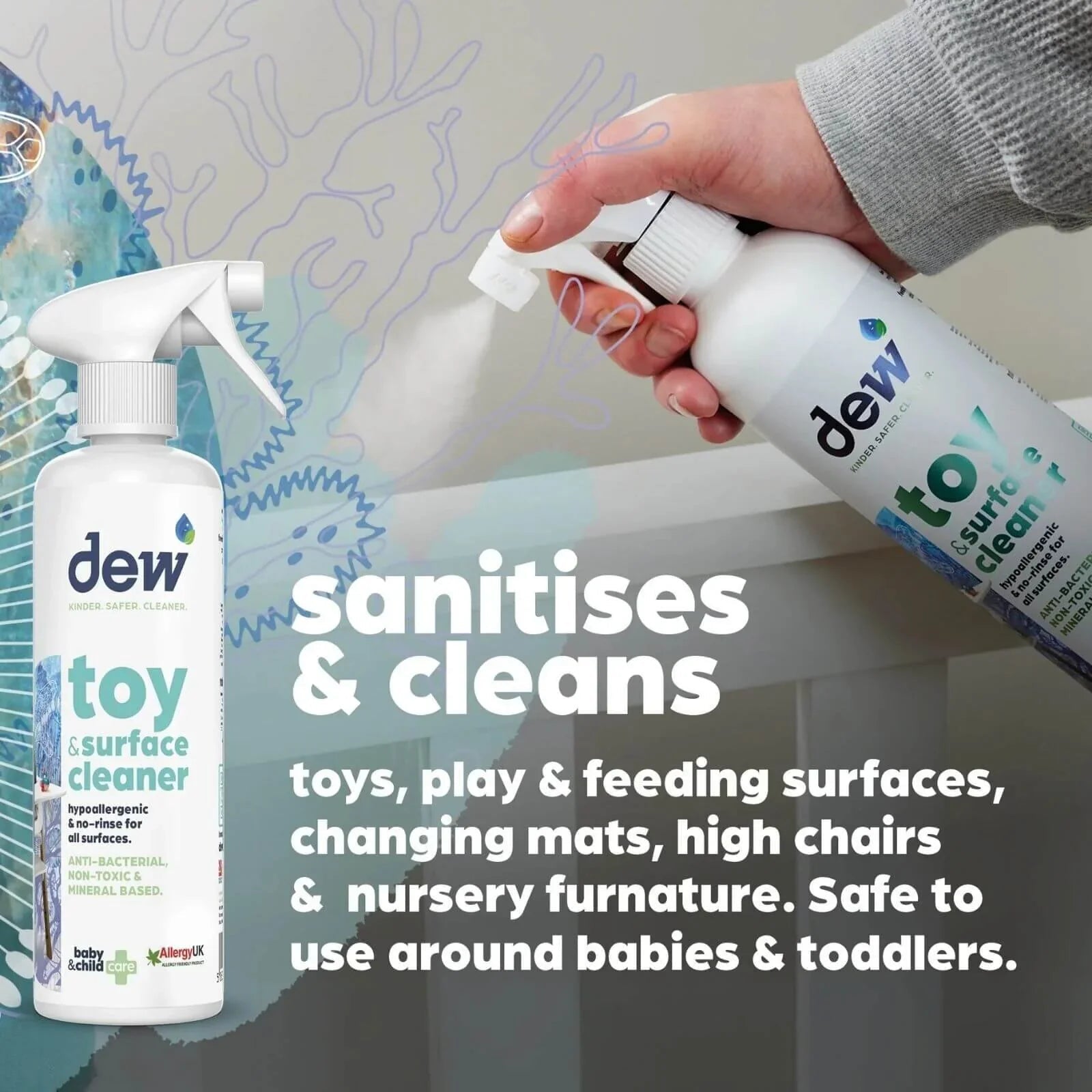 Dew Toy & Surface Cleaner 500ml | Luxury Home Accessories | Heulog Glow