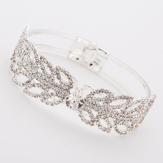 Diamond hand Bracelet Day gift | Luxury Home Accessories | Heulog Glow