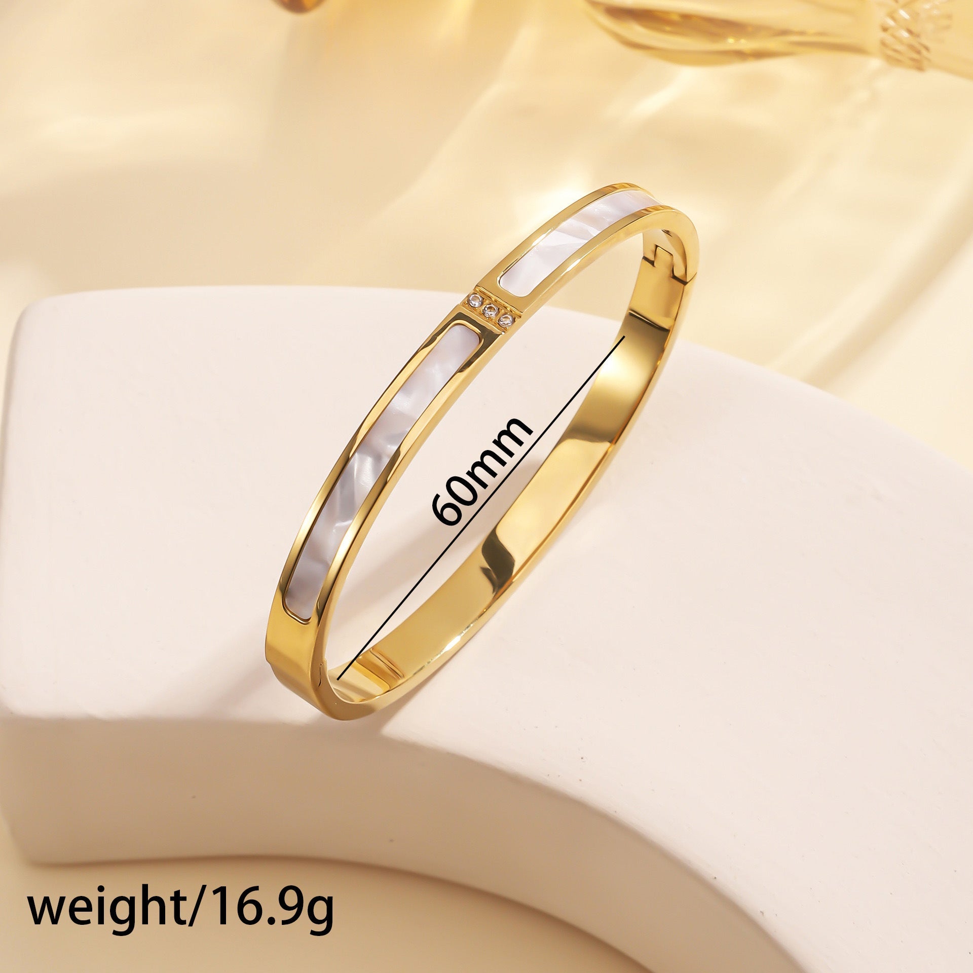 Diamond-studded Open Bracelet For Women | Luxury Home Accessories | Heulog Glow