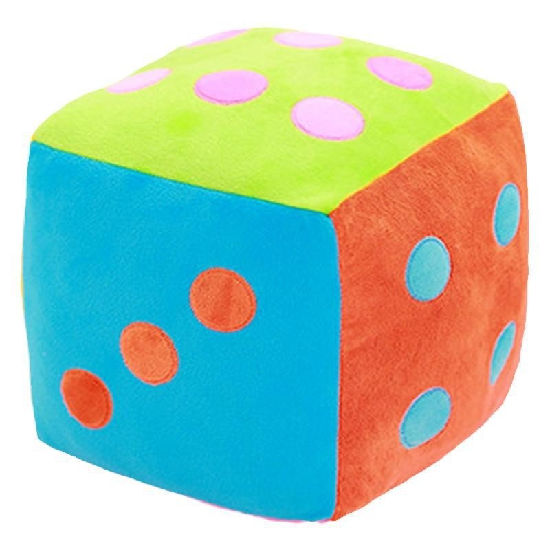 Dice-shaped Pillow, Large Size, Children's Plush Toy | Luxury Home Accessories | Heulog Glow