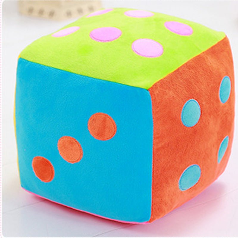 Dice-shaped Pillow, Large Size, Children's Plush Toy | Luxury Home Accessories | Heulog Glow