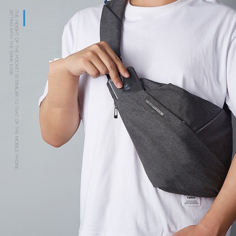 Digital Storage Canvas Chest Bag Crossbody Multi-functional Business Close Shoulder Anti-theft Package | Luxury Home Accessories | Heulog Glow