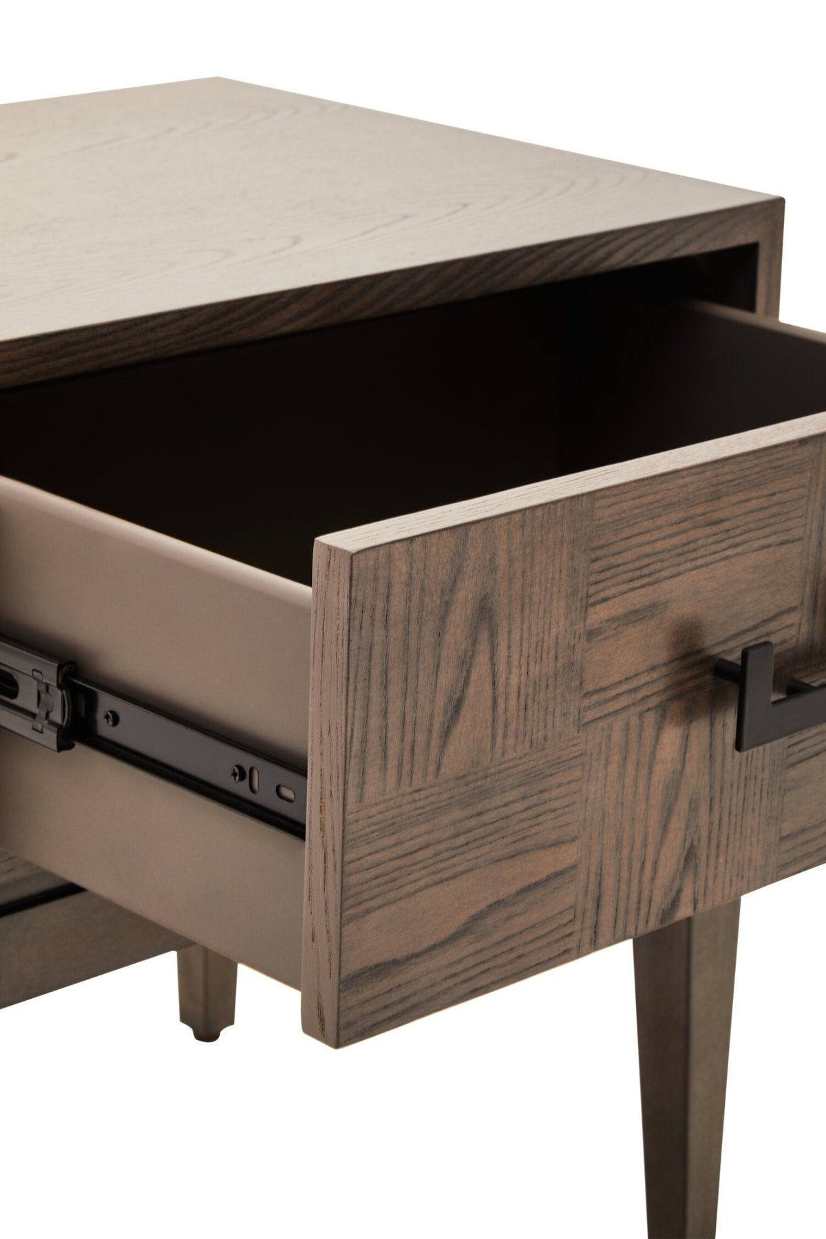 Dimaro Antique Grey One Drawer Side Table | Luxury Home Accessories | Heulog Glow