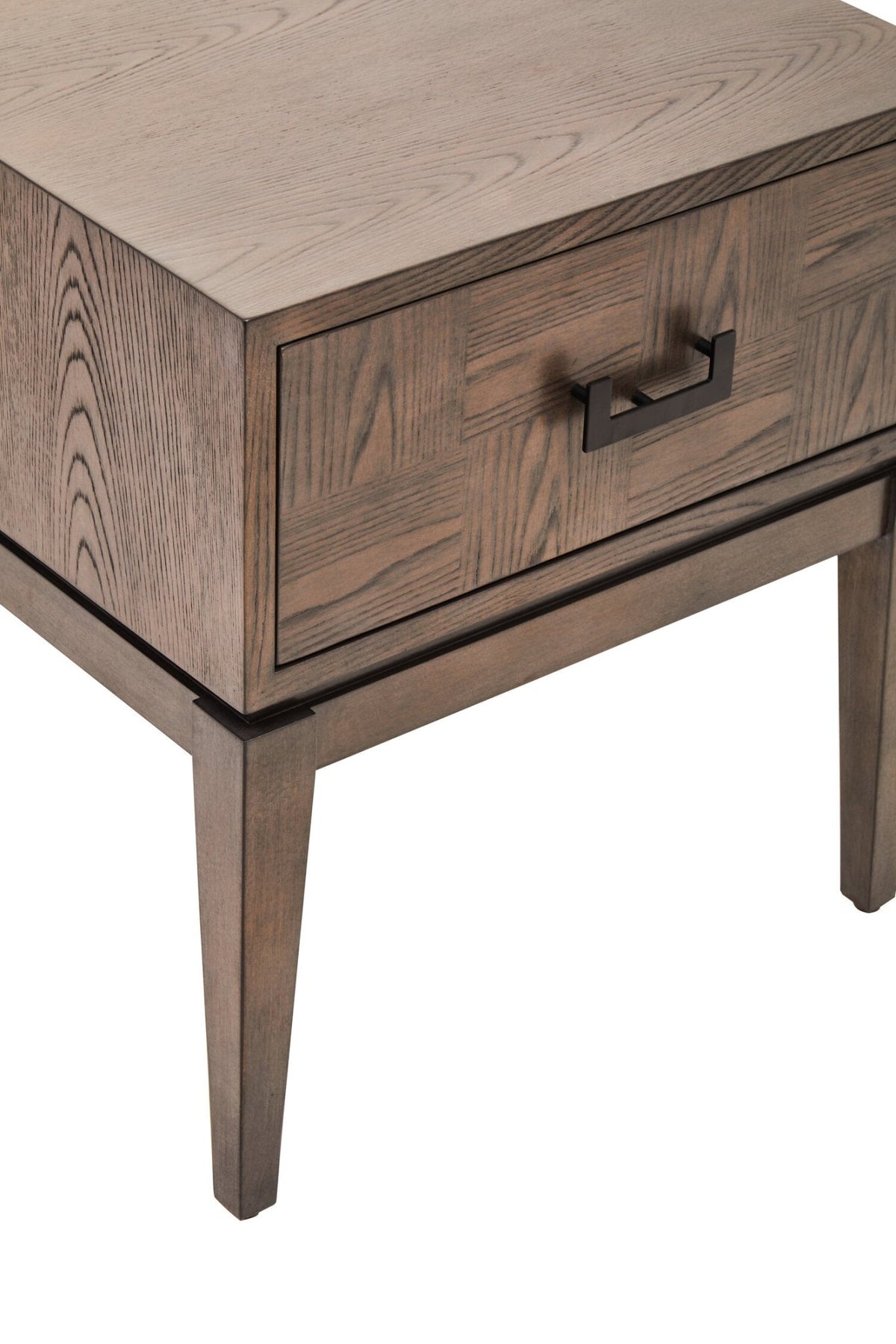 Dimaro Antique Grey One Drawer Side Table | Luxury Home Accessories | Heulog Glow