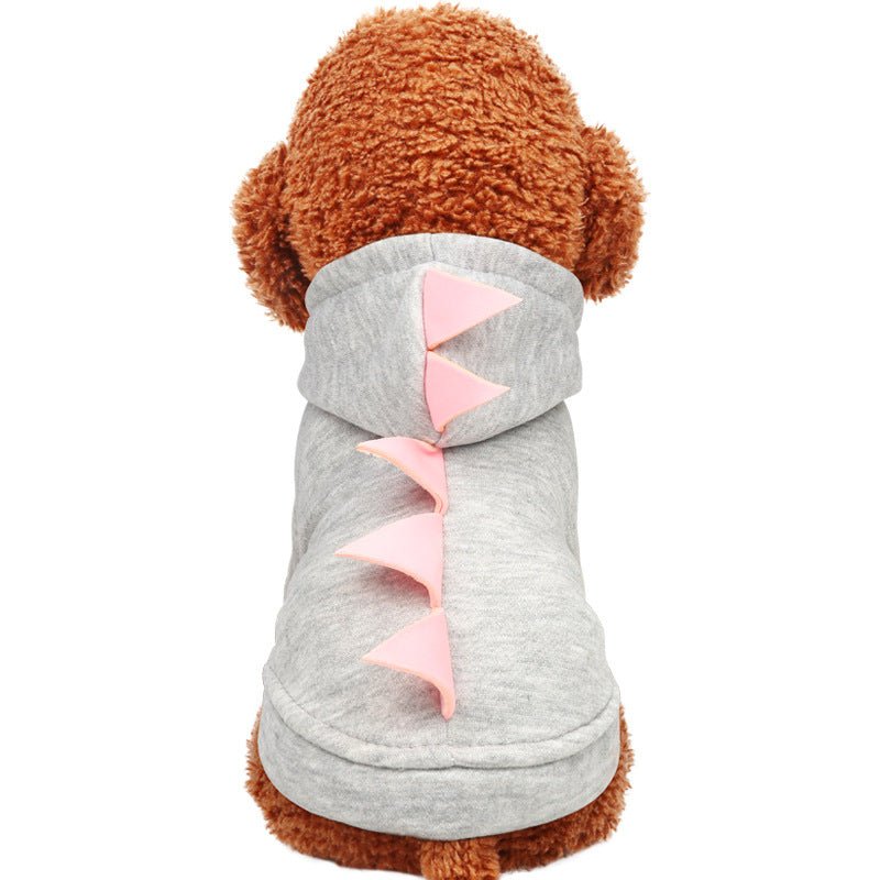 Dinosaur hooded sweater pet clothes | Luxury Home Accessories | Heulog Glow