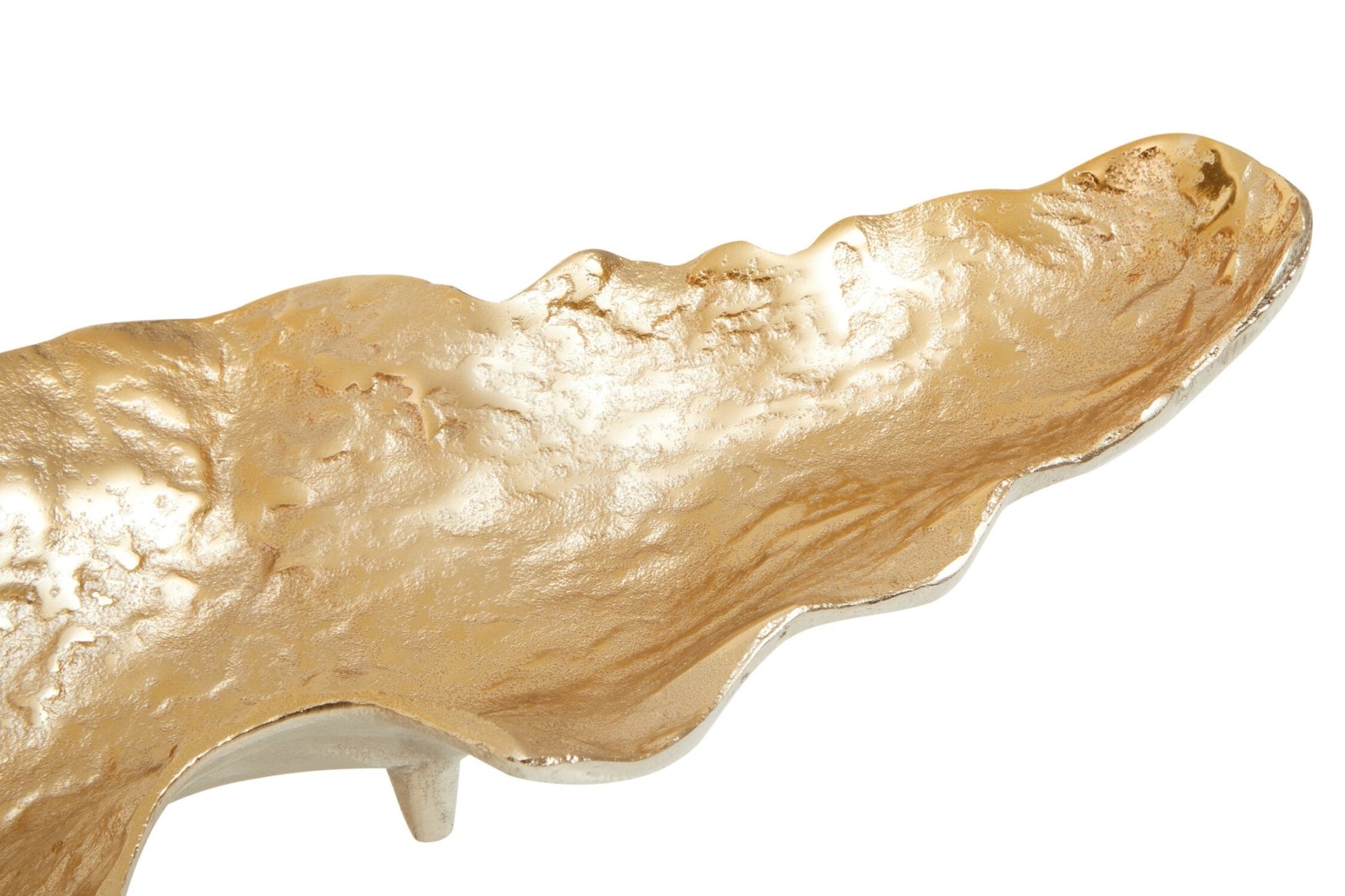 Dion Large Ombre Silver and Gold Finish Dish | Luxury Home Accessories | Heulog Glow