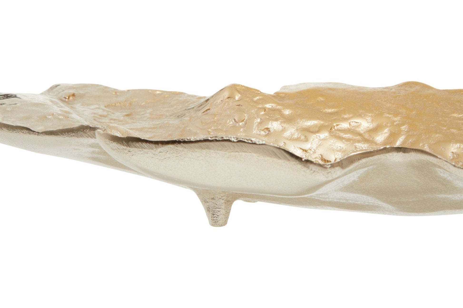 Dion Large Ombre Silver and Gold Finish Dish | Luxury Home Accessories | Heulog Glow