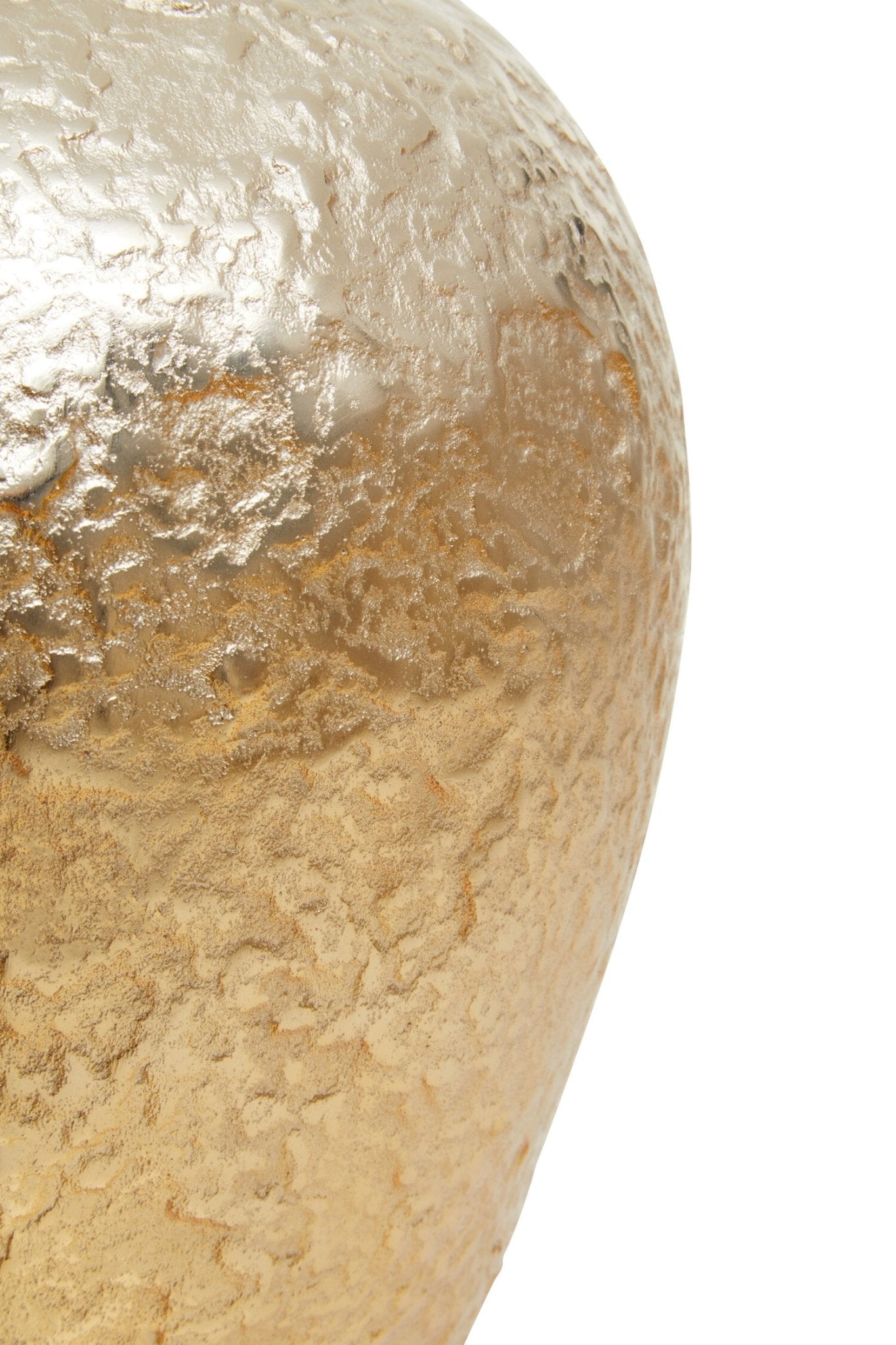 Dion Large Ombre Silver and Gold Finish Vase | Luxury Home Accessories | Heulog Glow