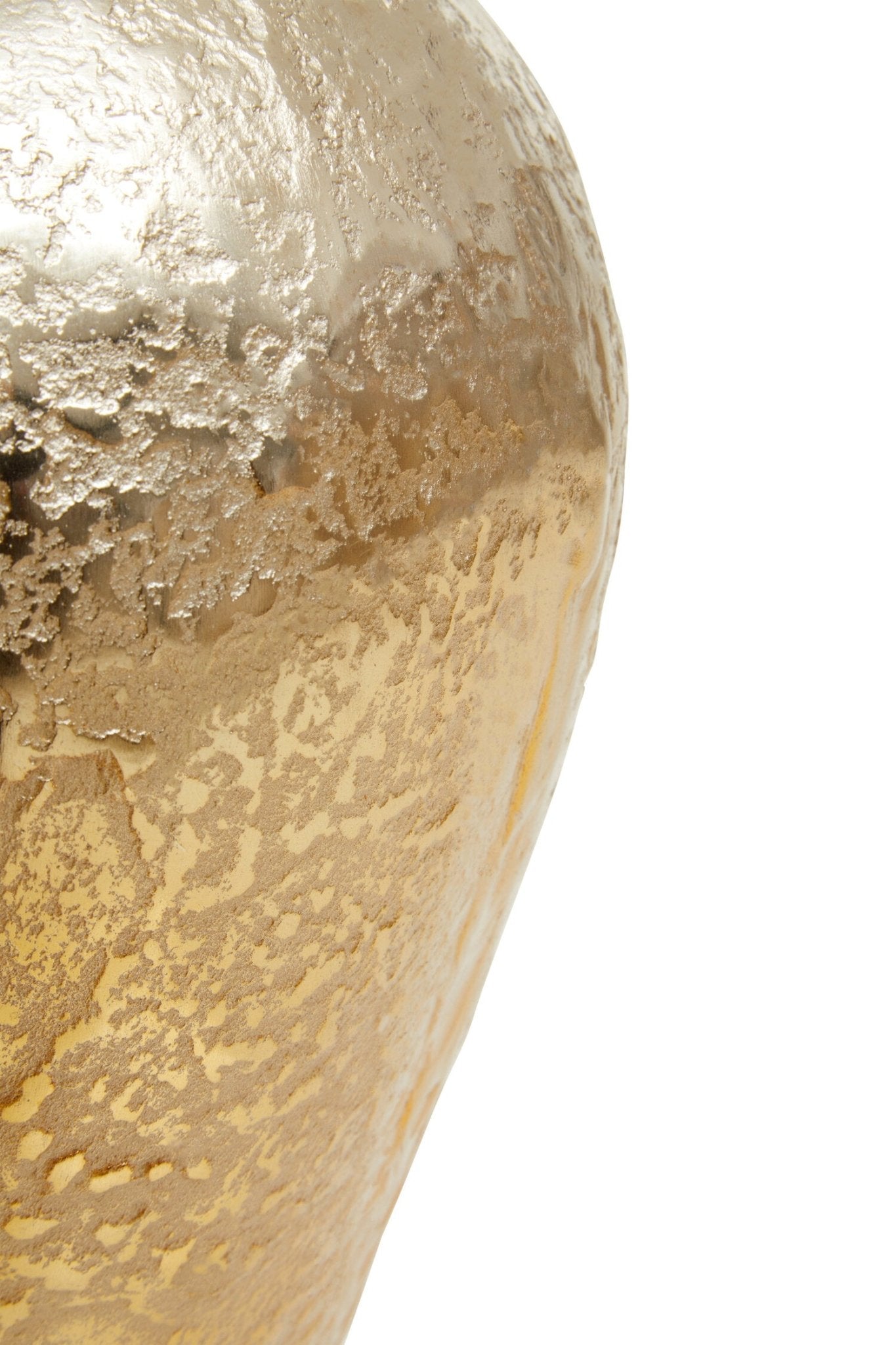 Dion Small Ombre Silver and Gold Finish Vase | Luxury Home Accessories | Heulog Glow