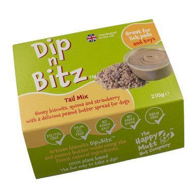 Dip N Bitz 210g Tail Mix - Honey Biscuit, Strawberry, Peanut and Quinoa | Luxury Home Accessories | Heulog Glow