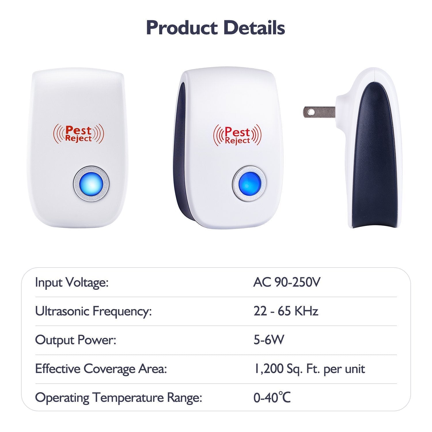 Direct Selling Ultrasonic Electronic Mosquito Killer Household Children'S Insect Repeller Mini Mouse Repeller | Luxury Home Accessories | Heulog Glow
