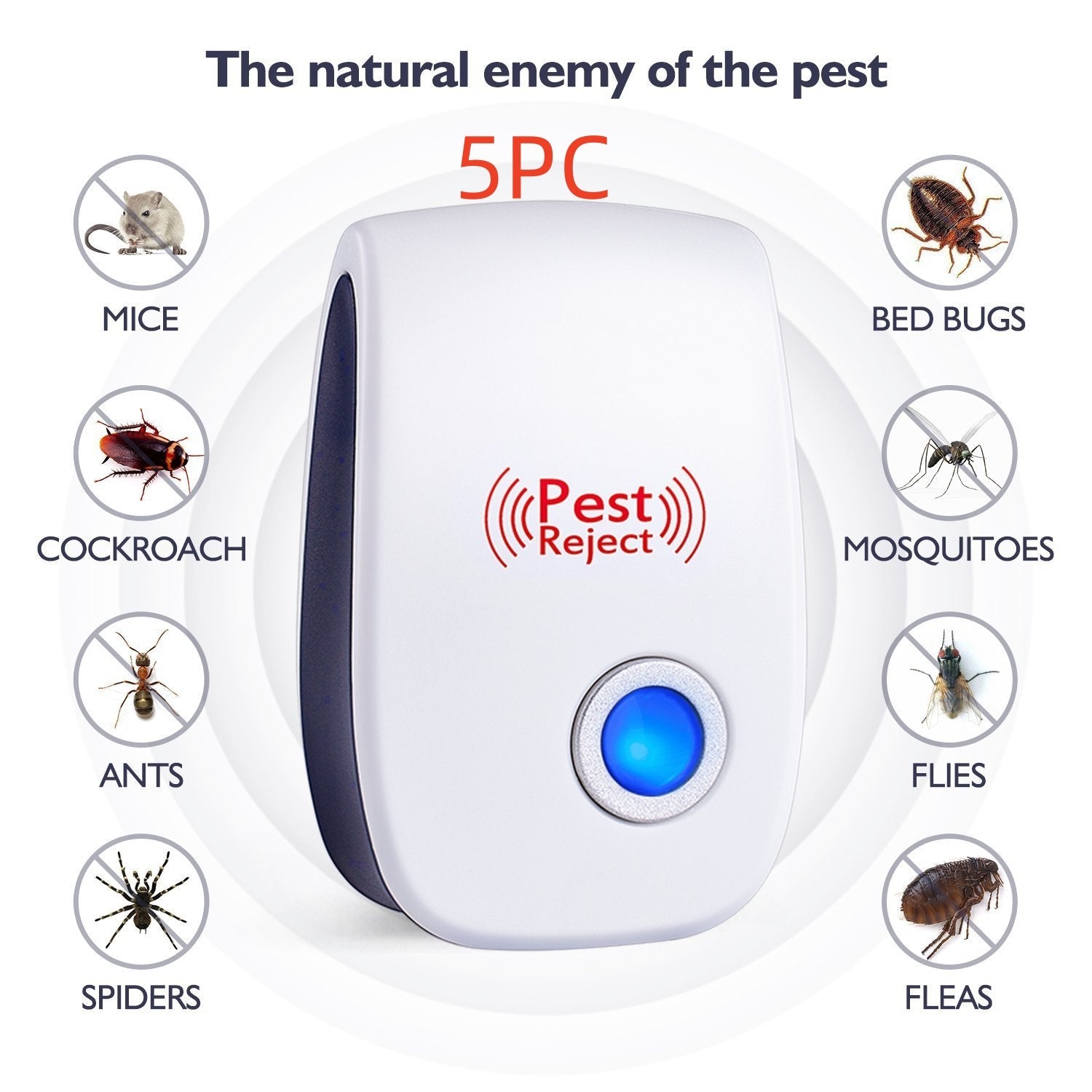 Direct Selling Ultrasonic Electronic Mosquito Killer Household Children'S Insect Repeller Mini Mouse Repeller | Luxury Home Accessories | Heulog Glow