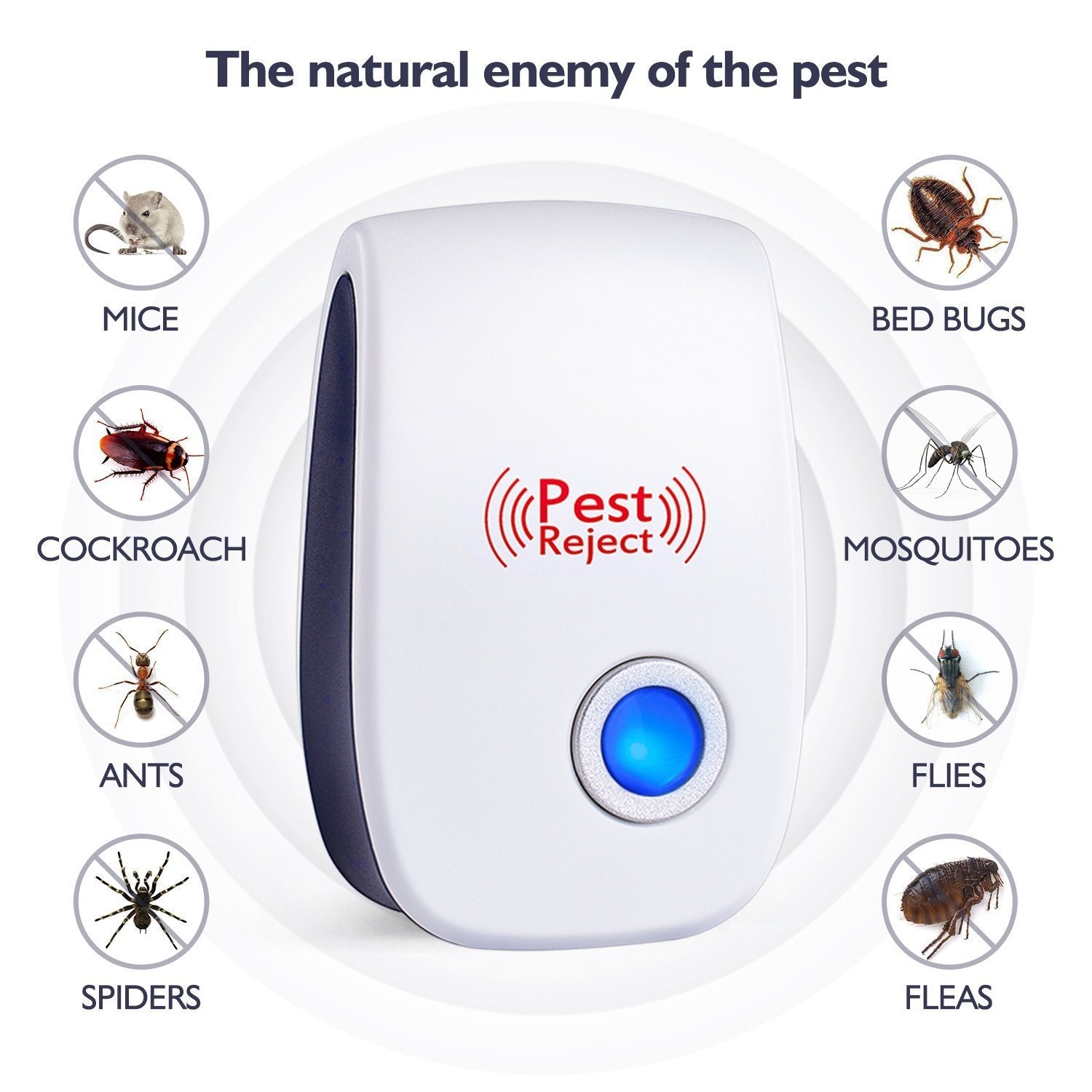 Direct Selling Ultrasonic Electronic Mosquito Killer Household Children'S Insect Repeller Mini Mouse Repeller | Luxury Home Accessories | Heulog Glow