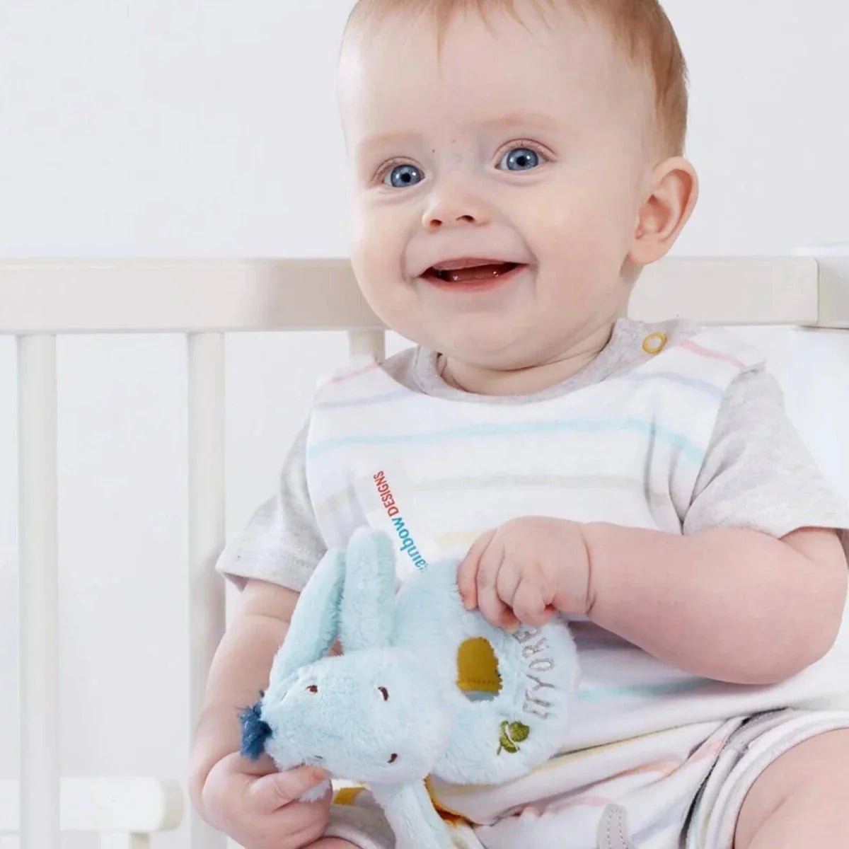 Disney Classic Eeyore Ring Rattle | Luxury Home Accessories | Heulog Glow