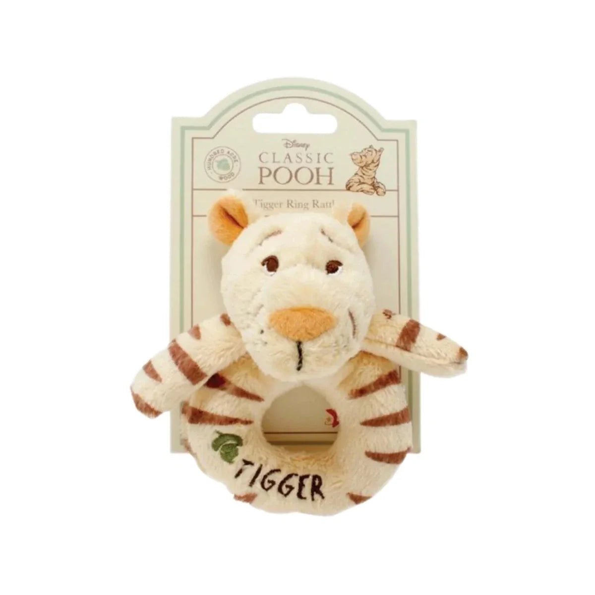 Disney Classic Tigger Ring Rattle | Luxury Home Accessories | Heulog Glow