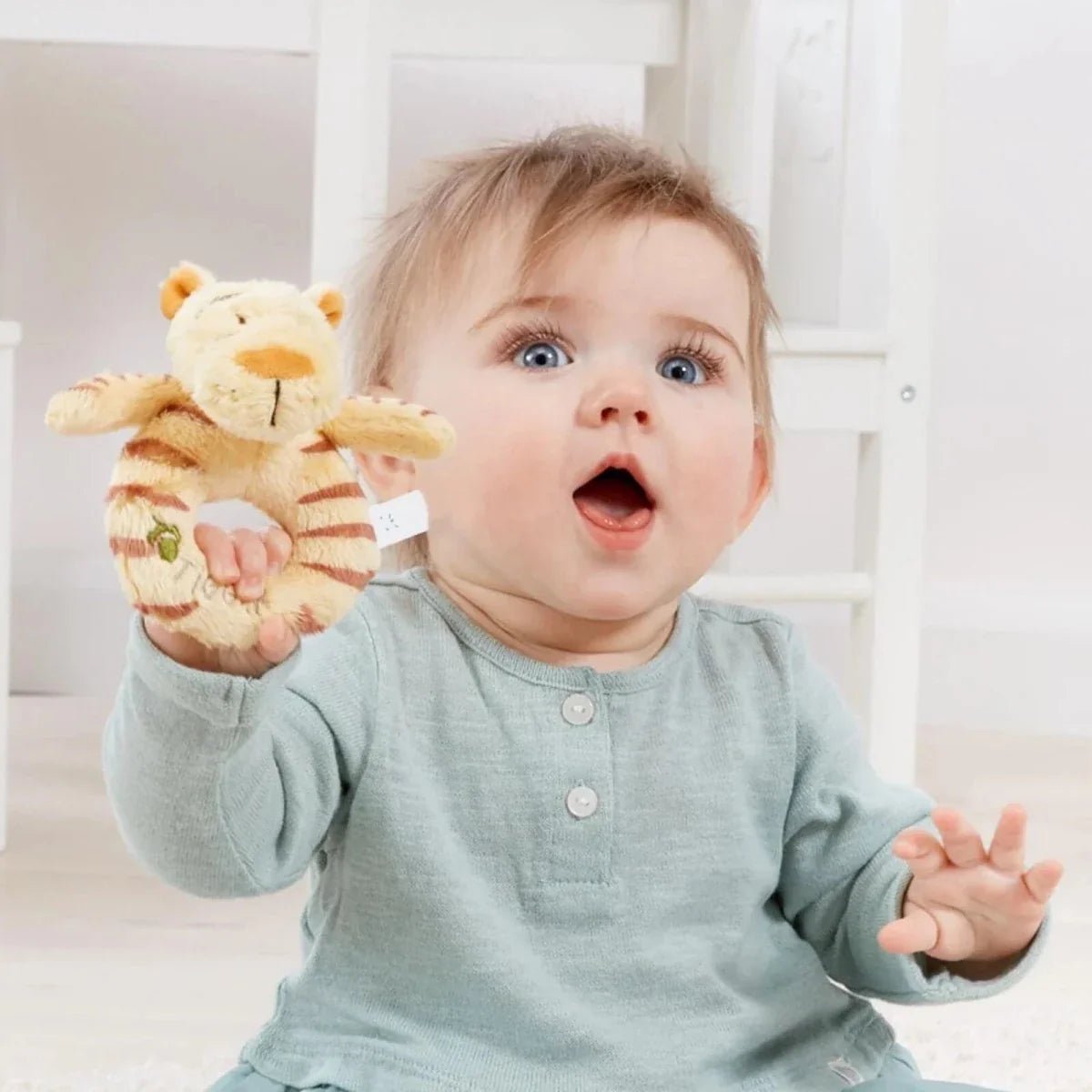 Disney Classic Tigger Ring Rattle | Luxury Home Accessories | Heulog Glow