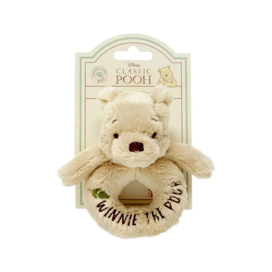 Disney Classic Winnie The Pooh Ring Rattle | Luxury Home Accessories | Heulog Glow