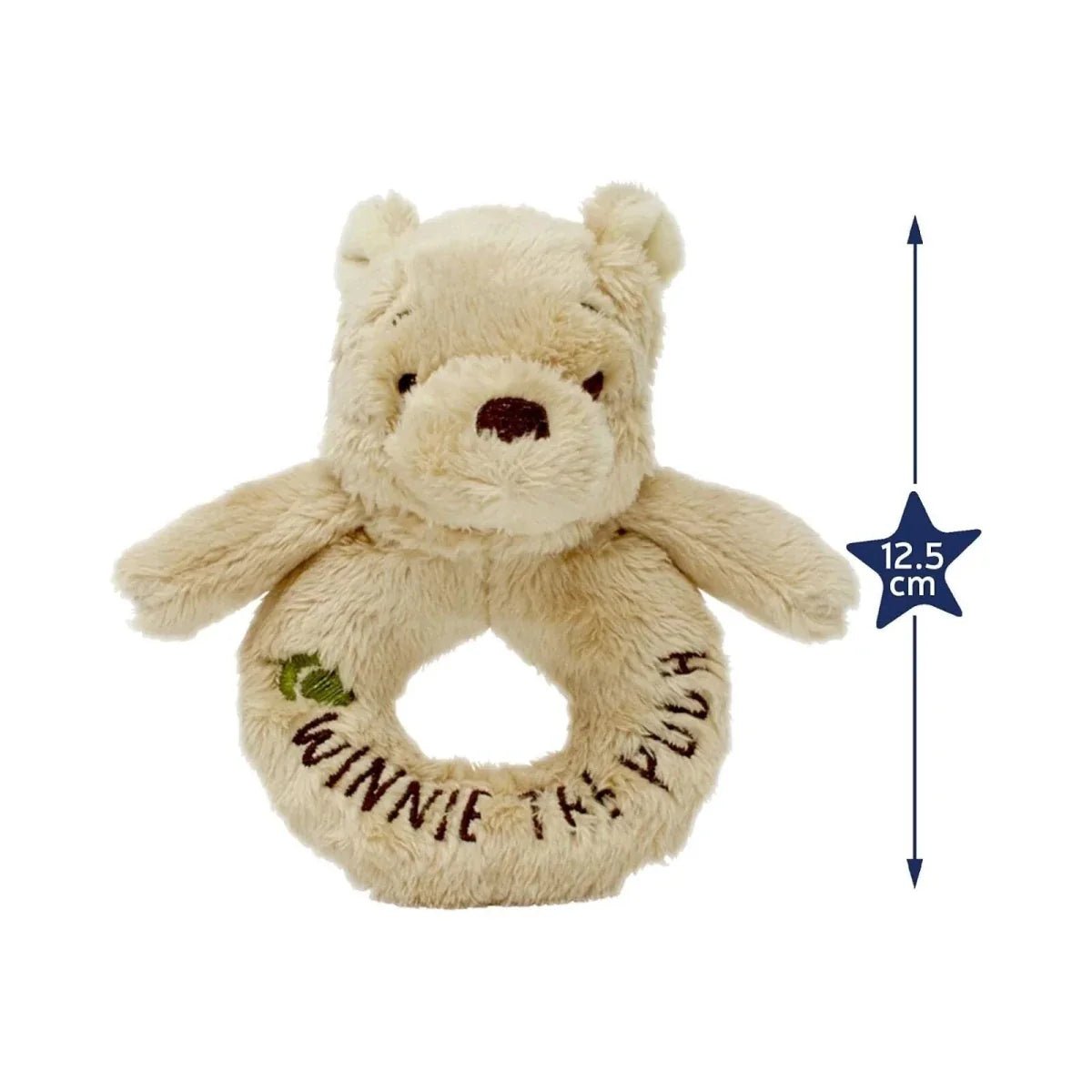Disney Classic Winnie The Pooh Ring Rattle | Luxury Home Accessories | Heulog Glow