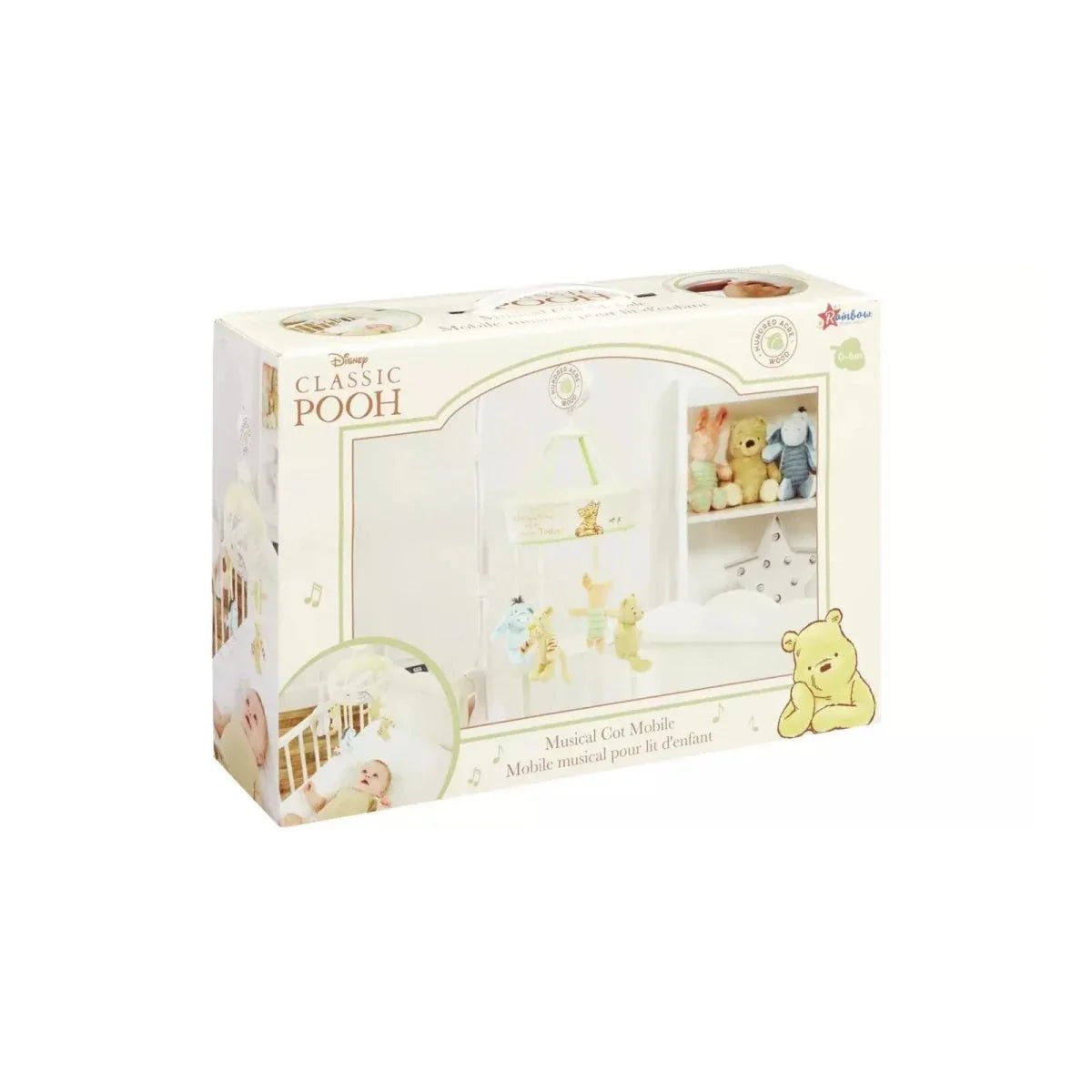 Disney Winnie the Pooh Baby Cot Mobile | Luxury Home Accessories | Heulog Glow