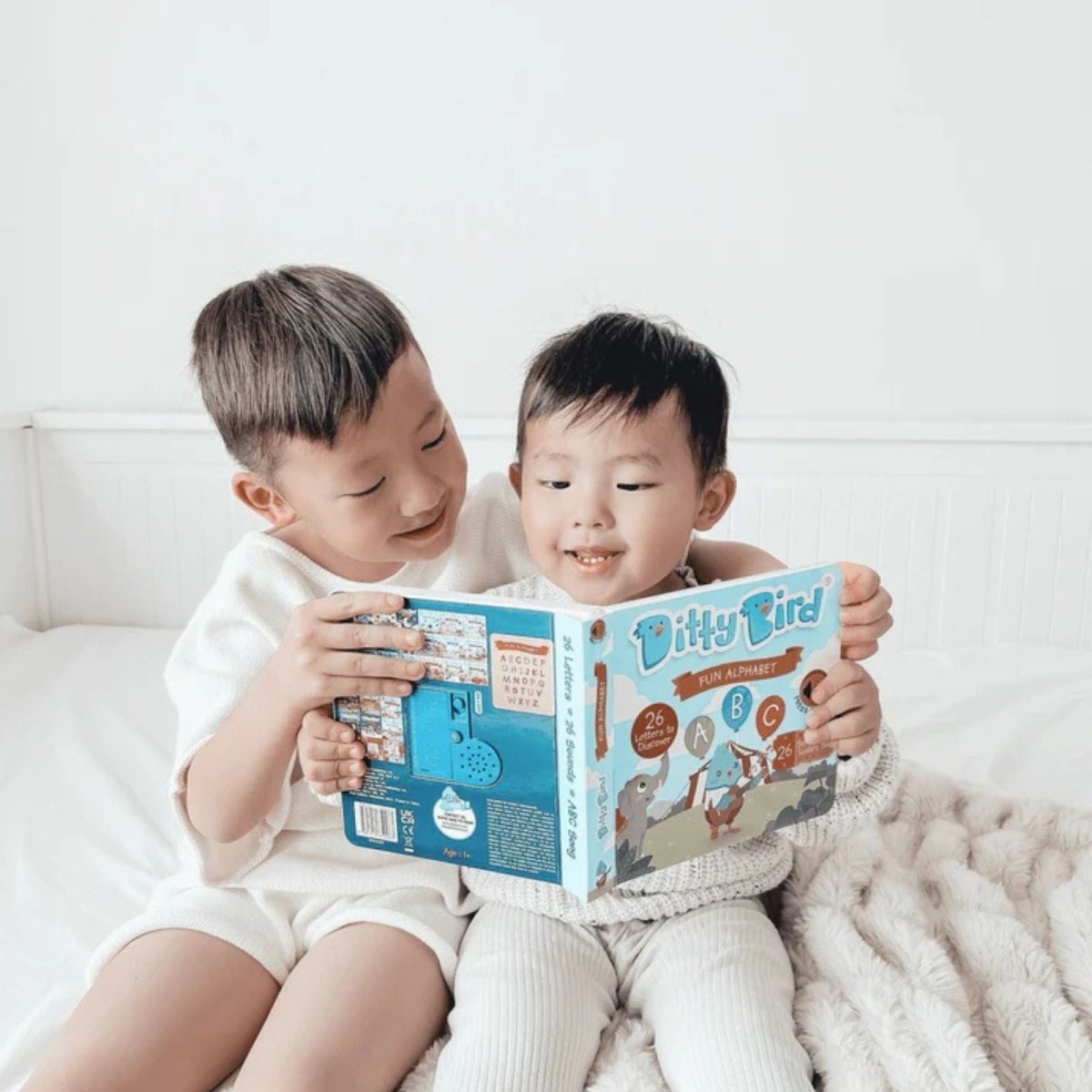 Ditty Bird ABC Fun Alphabet Book | Luxury Home Accessories | Heulog Glow