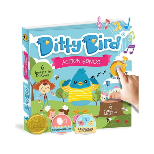 Ditty Bird Action Songs Book | Luxury Home Accessories | Heulog Glow