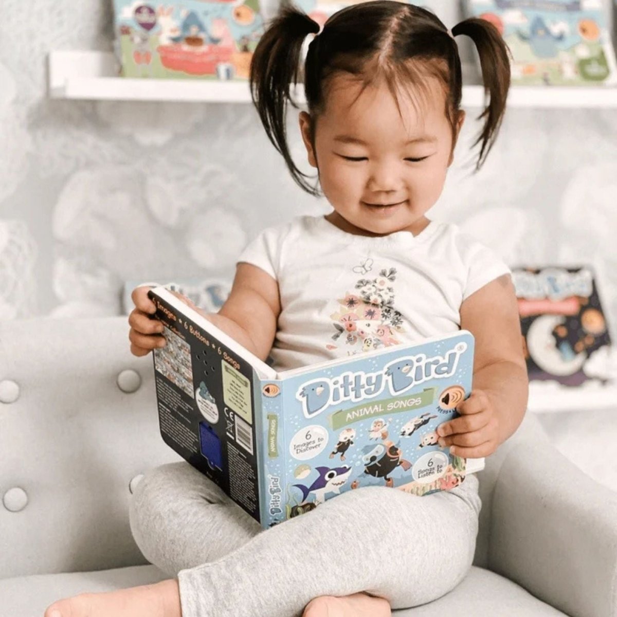 Ditty Bird Animal Songs Book | Luxury Home Accessories | Heulog Glow