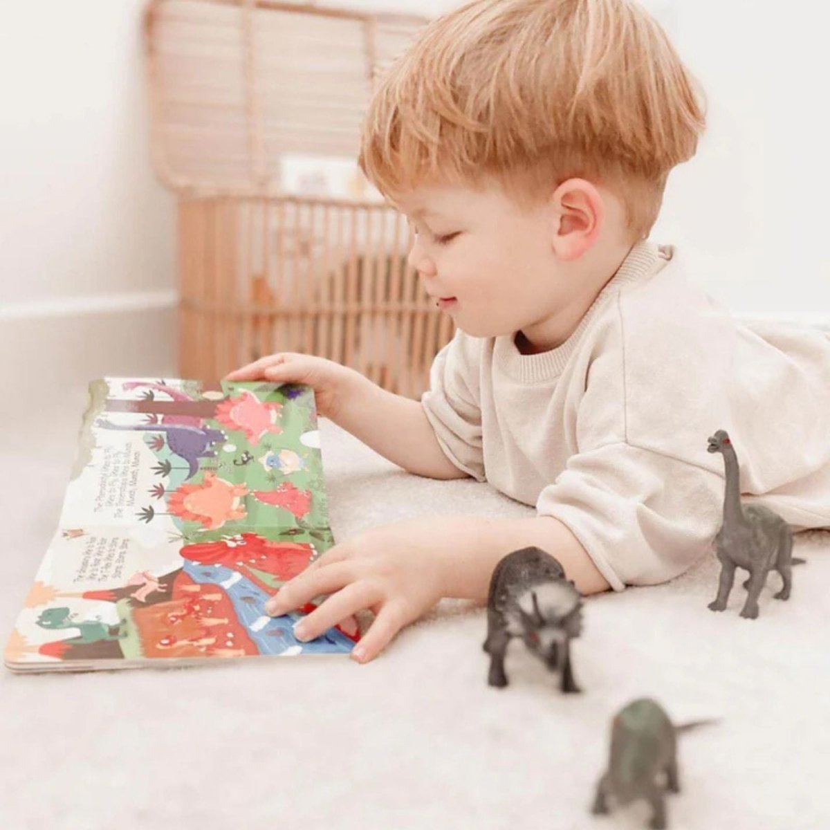 Ditty Bird Dinosaur Sounds Book | Luxury Home Accessories | Heulog Glow