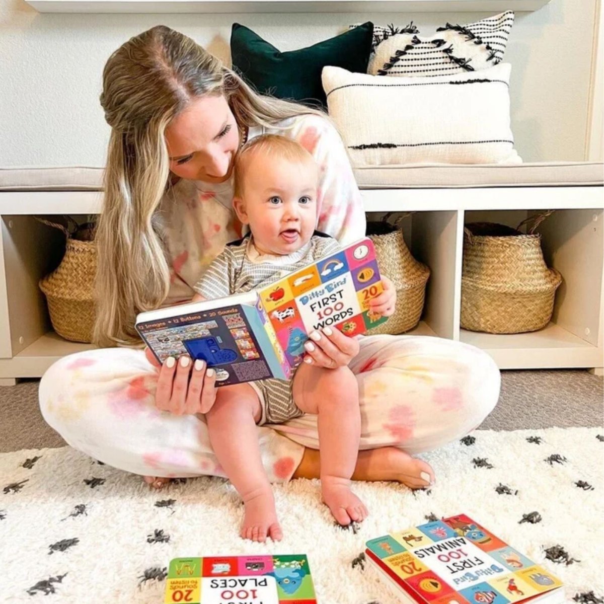 Ditty Bird First 100 Places Book | Luxury Home Accessories | Heulog Glow