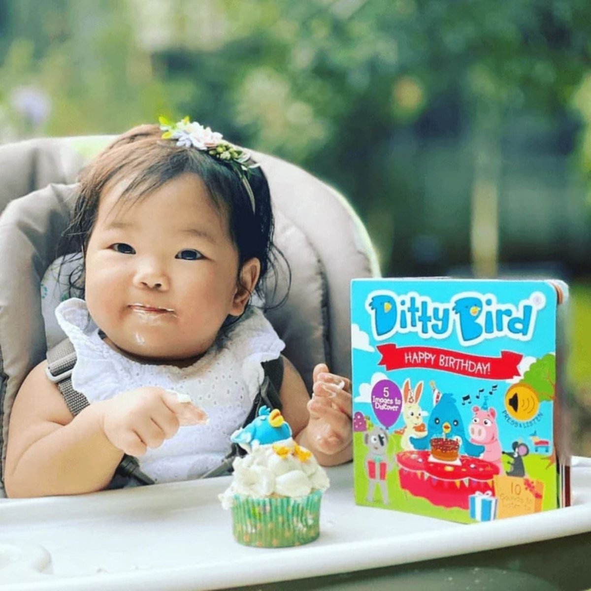Ditty Bird Happy Birthday Book | Luxury Home Accessories | Heulog Glow
