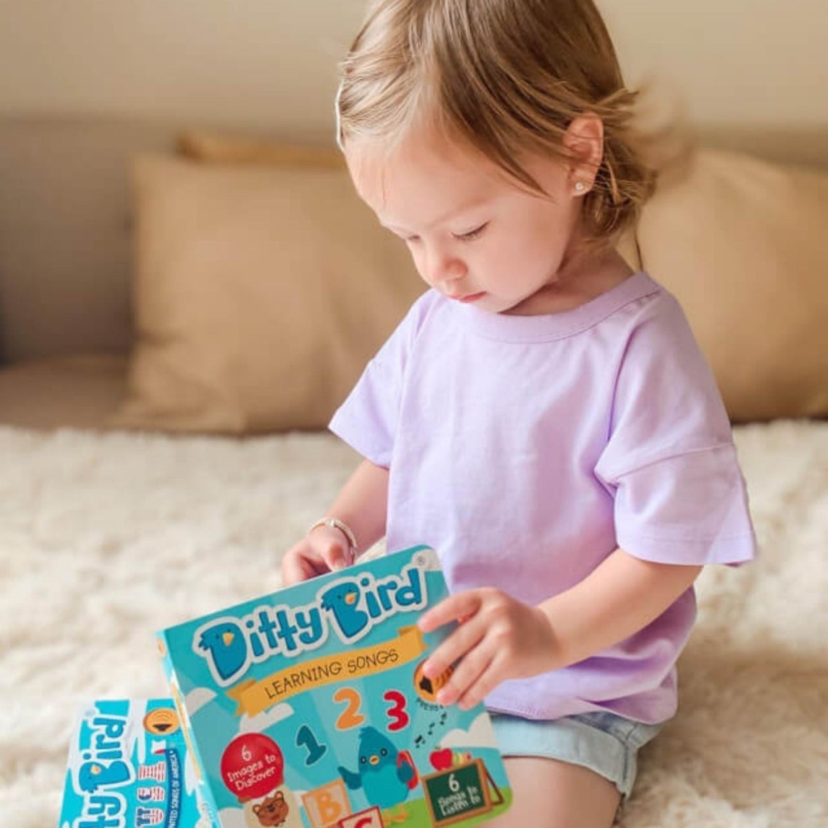 Ditty Bird Learning Songs Book | Luxury Home Accessories | Heulog Glow
