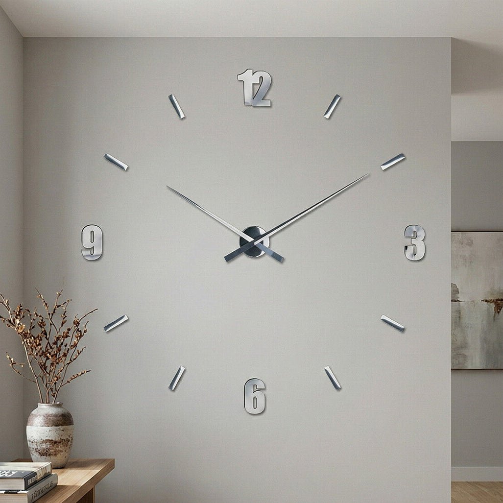 DIY Mirrored Wall Clock | Verdian | Luxury Home Accessories | Heulog Glow