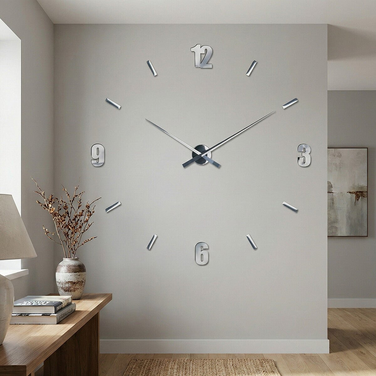 DIY Mirrored Wall Clock | Verdian | Luxury Home Accessories | Heulog Glow