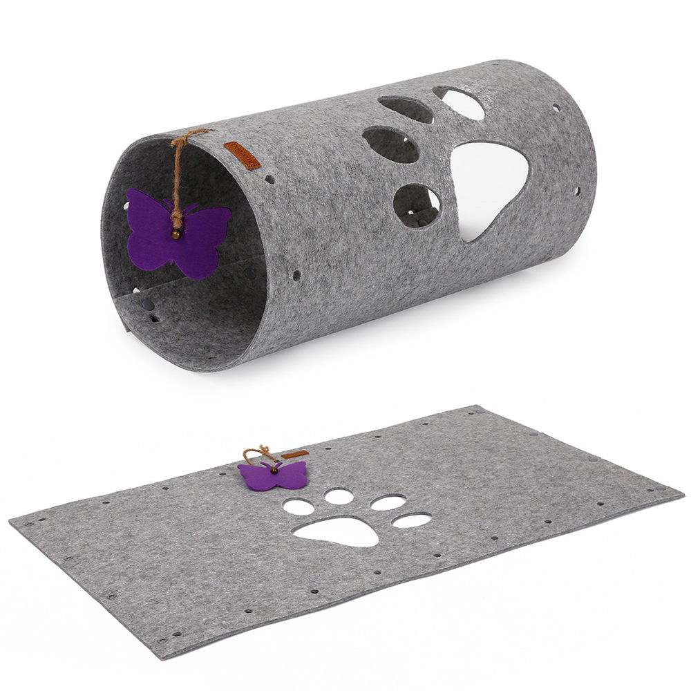 DIY splicable folding cat tunnel | Luxury Home Accessories | Heulog Glow